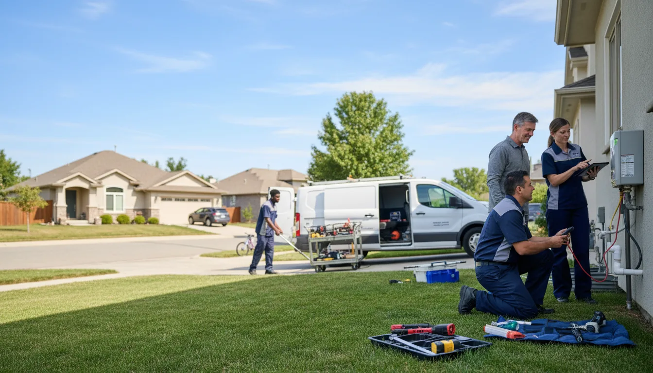 Tankless water heater service in Peachtree Corners, GA